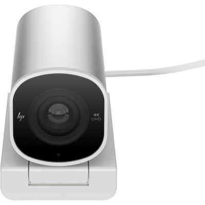 HP 960 4K Streaming Webcam USB Silver 695J6AA
