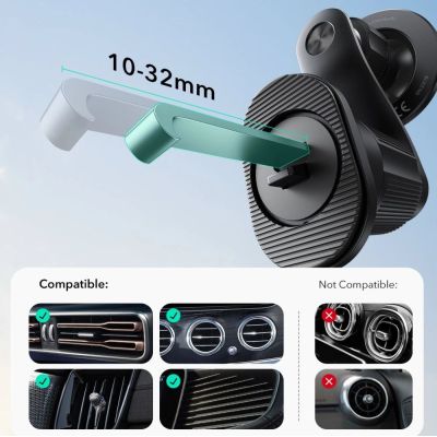 8. ESR OmniLock MagSafe Car Air Vent Mount - Black