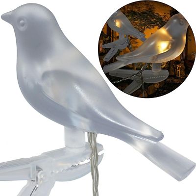 4. SOLAR LAMP GARLAND GARDEN PARTY LIGHT BIRDS 5LED