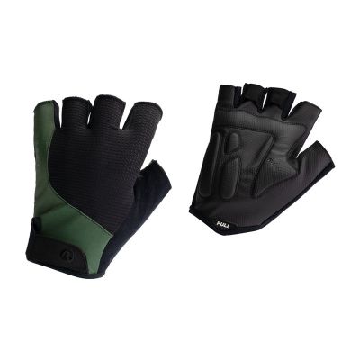 Rogelli ESSENTIAL gloves black and green S