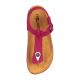 3. Trollkids Girls Alesund Sandal fireberry organic children's sandals for girls (484-230)