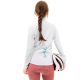 6. Rockbros YPW069 TVI S Women's Cycling Jacket - White