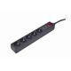 ENERGENIE SPG5-C-15 power strip (5 x VDE; 4.5 m; black)