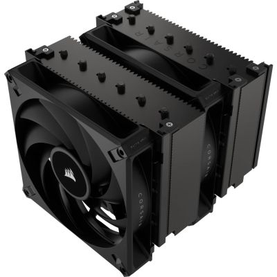 9. Corsair AF ELITE A115 Processor Air Cooler 14cm Black 1 pc.