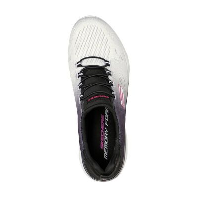 2. Skechers Summer Bright Charmer W 149536 BKW shoes