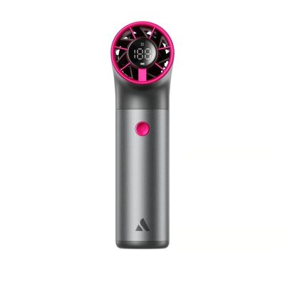 3. Aecooly Aero Ultra High Speed Handheld Fan, Gray/Purple