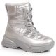 Potocki W WOL117B metallic lace-up snow boots