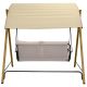 14. 2-PERSON GARDEN AND BALCONY SWING 194x136x173CM SAND