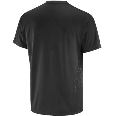2. Salomon Sense Aero SS Tee Gfx M LC2699800 Black 2XL