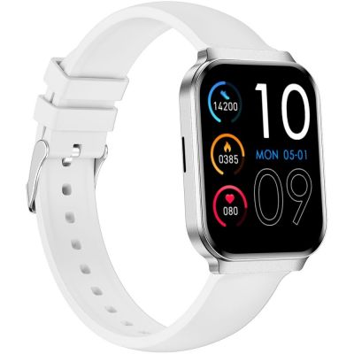 9. Smartwatch Gravity Silver Strap + Bracelet GT44-4