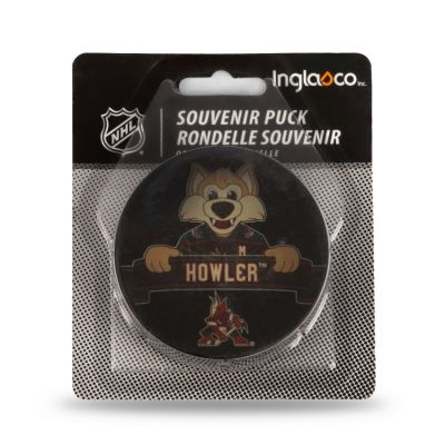 3. Inglasco NHL Mascot Hockey Puck 510AN001901