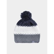 Men's winter hat with pompom 4F 4FWAW24ACAPM461-91S