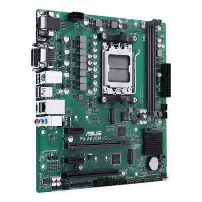 3. ASUS PRO A620M-C-CSM AMD A620 Socket AM5 micro ATX