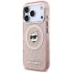 2. Karl Lagerfeld IML Choupette Head Logo MagSafe Case for iPhone 17 Pro Max - Pink