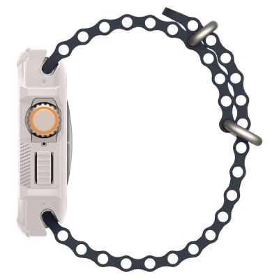 6. Spigen Rugged Armor Case for Apple Watch Ultra 1 / 2 (49mm) - Beige