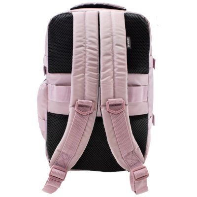 3. Pink Airplane Backpack with Laptop Compartment SEMI LINE