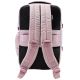 3. Pink Airplane Backpack with Laptop Compartment SEMI LINE