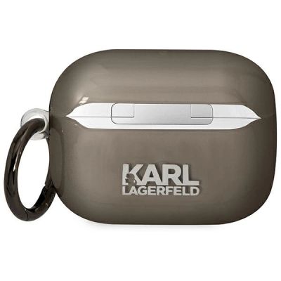 2. Karl Lagerfeld KLAPHNIKTCK AirPods Pro cover black/black Karl's Head