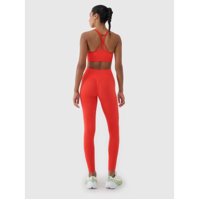 3. Women's seamless training leggings 4F 4FWSS25TFTIF380-62S