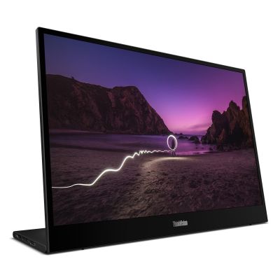 4. Lenovo ThinkVision M16 Computer Monitor 40.6 cm (16") 1920 x 1200 px WUXGA LCD Black