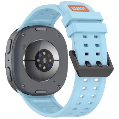 2. Tech-Protect Silicone Air Strap for Samsung Galaxy Watch 40/44/46 mm - Blue