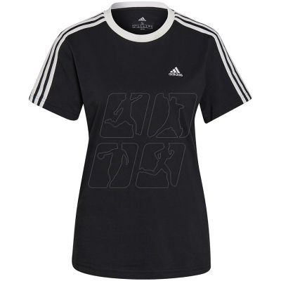 4. Adidas Essentials 3-Stripes W GS1379 Tee