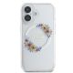 3. Guess IML Flowers Wreath MagSafe iPhone 16 Plus Case - Clear
