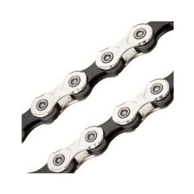 KMC Chain X10'114 links silver black BOX