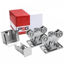 PSG 60.00P.70 trolley set for sliding gates for 70x70x4 mm rail