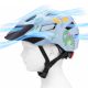 6. Wozinsky Children's MTB Bike Helmet with Detachable Visor S - Light Blue
