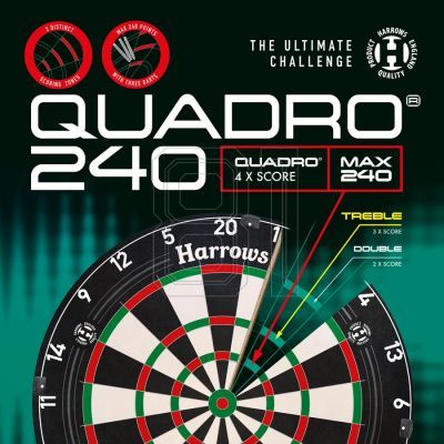 4. Harrows Quadro 240 Shield HS-TNK-000017402