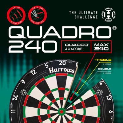 4. Harrows Quadro 240 Shield HS-TNK-000017402