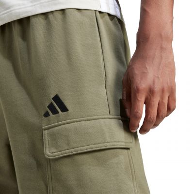 5. adidas Essentials Feel Cozy French Terry Cargo M JE6292 shorts