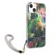 4. Guess GUHCP13SHFLSB iPhone 13 mini 5.4" blue/blue hardcase Flower Strap