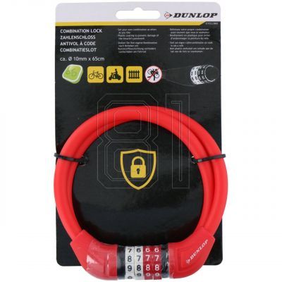 2. Dunlop bicycle lock 180861