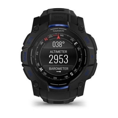 15. Garmin Instinct 3 3.3 cm (1.3") AMOLED 45 mm Digital 416 x 416 px Black GPS