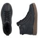 5. Comfortable black women’s wedge ankle boots Rieker Y4312-00