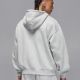 2. Men's Air Jordan Brooklyn Fleece Full-Zip Hoodie Gray - IB7231-050