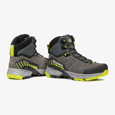 6. Scarpa RUSH TRK GTX Titanium, Lime