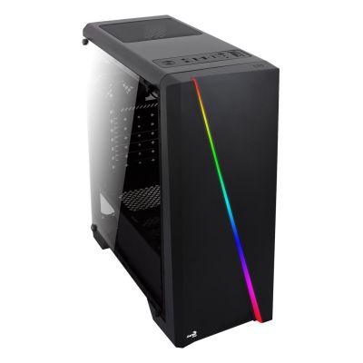 3. Aerocool PGS CYLON AEROPGSCYLON-BK case (ATX, Micro ATX, Mini ITX; black)
