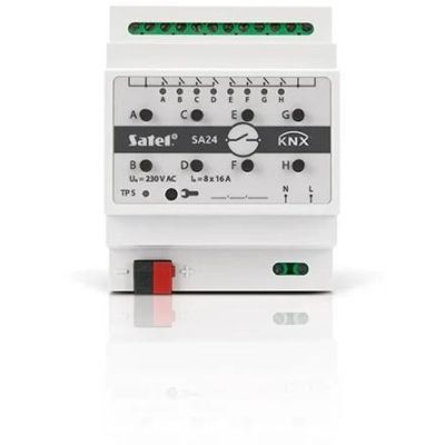 3. SATEL KNX 8-channel switching actuator KNX-SA24