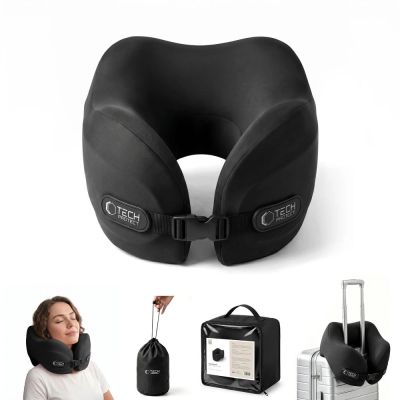 2. Tech-Protect ComfortRest Travel Pillow - Black