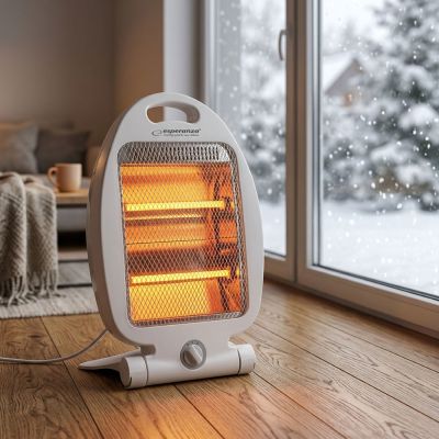 7. ESPERANZA QUARTZ HEATER 400W/800W THAR WHITE EHH009