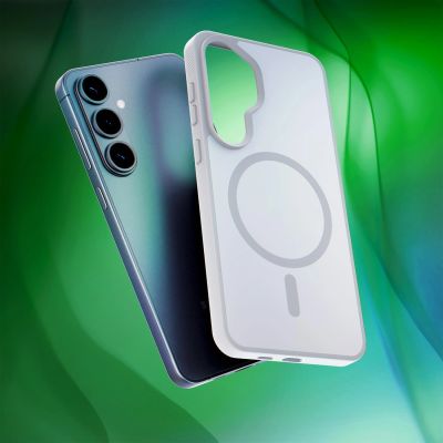 12. 3mk Smoke MagCase for Samsung Galaxy S26+ - white