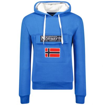 Geographical Norway Gadrien DB 054 M WW6115H/GN-Royal Blue / White sweatshirt