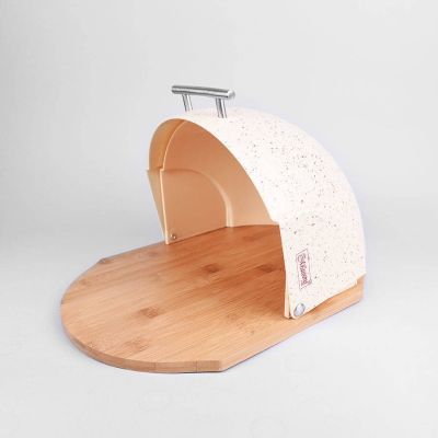 3. MAESTRO MR-1678-BR-BEIGE bread bin beige