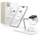 Tech-Protect QI15W-A45 3in1 Wireless Charger with MagSafe for Apple Devices - White
