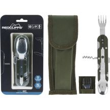 5-in-1 SURVIVAL TOURIST KIT, POCKET KNIFE WITH CUTLERY