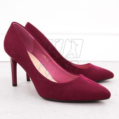 6. Sergio Leone 1339 W SK428C Suede Pumps