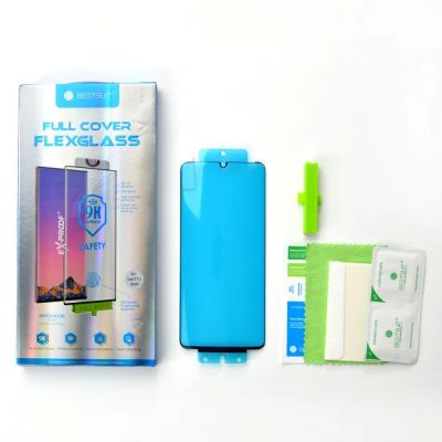 19. 3D Edge Nano Flexi Glass Hybrid Full Screen Protector with frame for Xiaomi Mi 11 transparent